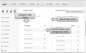 class management system