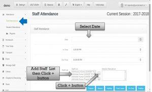 attendance management software staff attendance