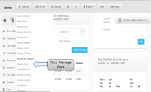 manage fee