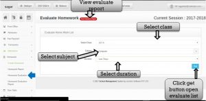 evaluate homework