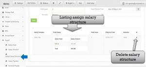 payroll assign list