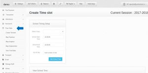 Time Table Management software
