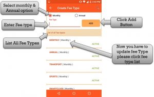 create fee type