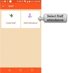 staff attendance