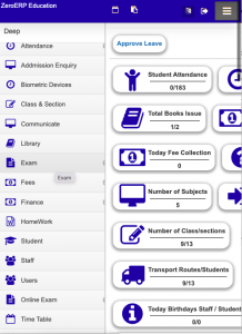 School Management Software overview